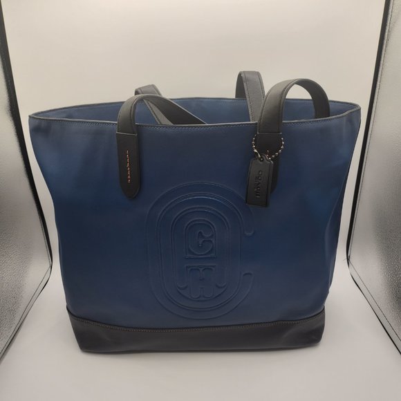 Coach Academy Tote Blue